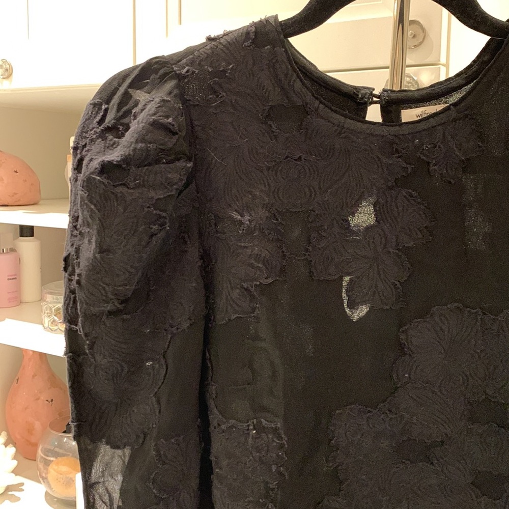 Wilfred sheer top